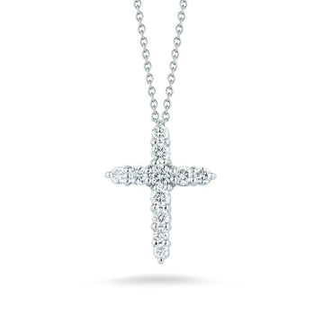 Roberto Coin Diamond Cross Pendant - Large 