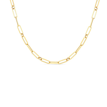 Roberto Coin Paperclip Chain Necklace
