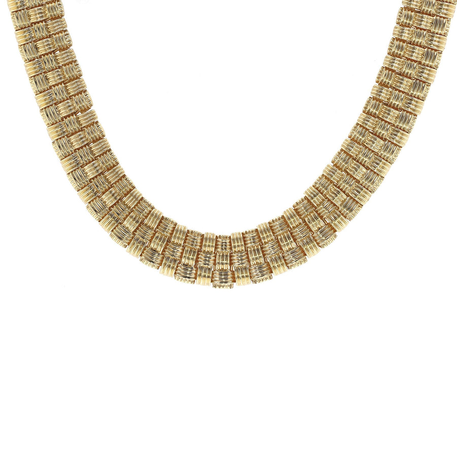 Robert Coin Appassionata Gold Necklace with Diamond Clasp