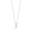 Roberto Coin Diamond Initial Pendant Necklace - Tiny Treasures Collection i