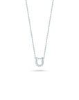 Roberto Coin Diamond Initial Pendant Necklace - Tiny Treasures Collection u