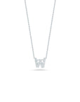 Roberto Coin Diamond Initial Pendant Necklace - Tiny Treasures Collection W