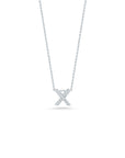 Roberto Coin Diamond Initial Pendant Necklace - Tiny Treasures Collection x