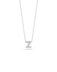 Roberto Coin Diamond Initial Pendant Necklace - Tiny Treasures Collection z