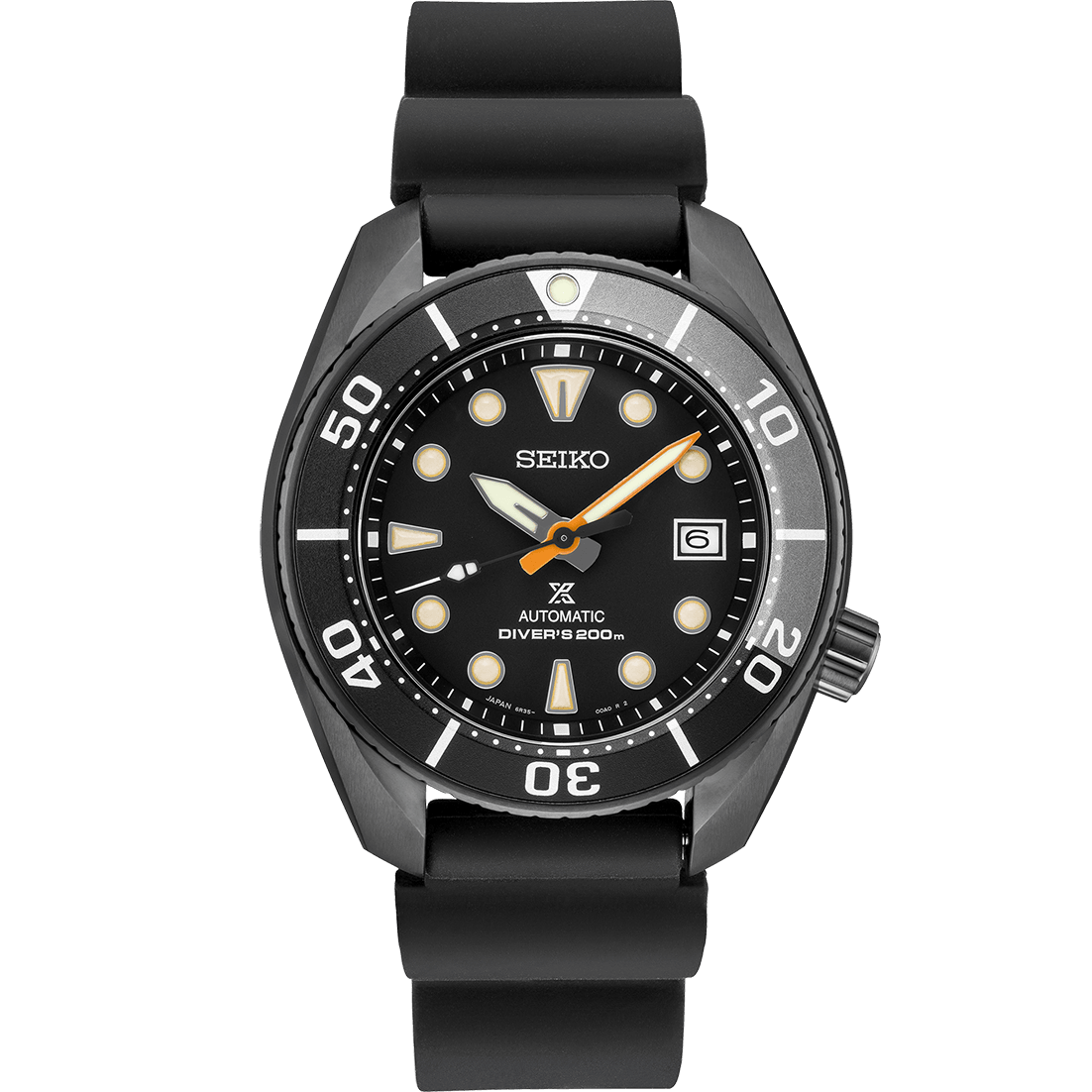Seiko Prospex 2007 "Black Series" Diver SPB125 FRONT