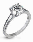 Simon G. Diamond Baguette Ring