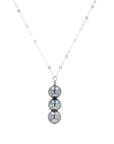 Tahitian Pearl Three Stack Necklace by The Pearl Girl - Skeie's Jewelers