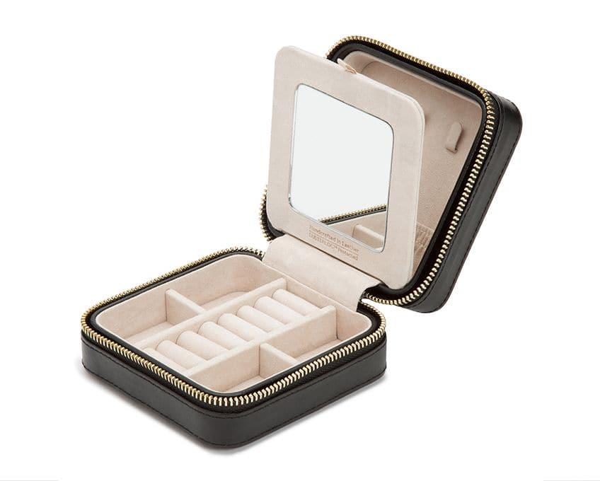 Wolf Caroline Zip Jewelry Travel Case