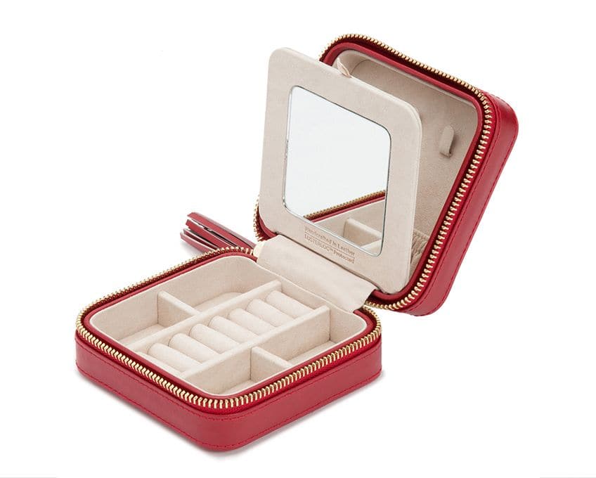 Wolf Caroline Zip Jewelry Travel Case - Skeie's Jewelers