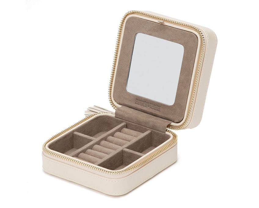 Wolf Caroline Zip Jewelry Travel Case