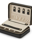 Jewelry Zip Travel Case by Wolf Palermo Black