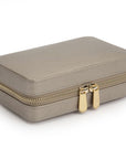 Jewelry Zip Travel Case by Wolf Palermo Pewter