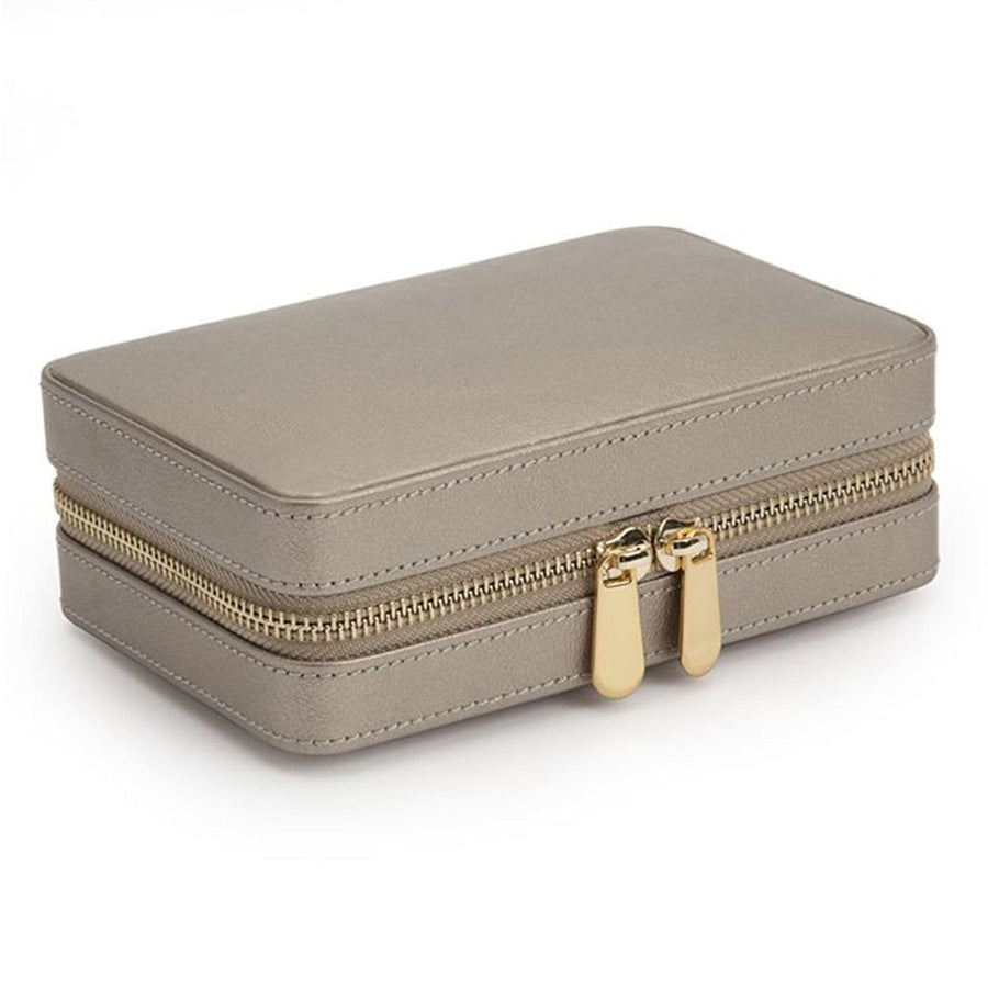 Jewelry Zip Travel Case by Wolf Palermo Pewter