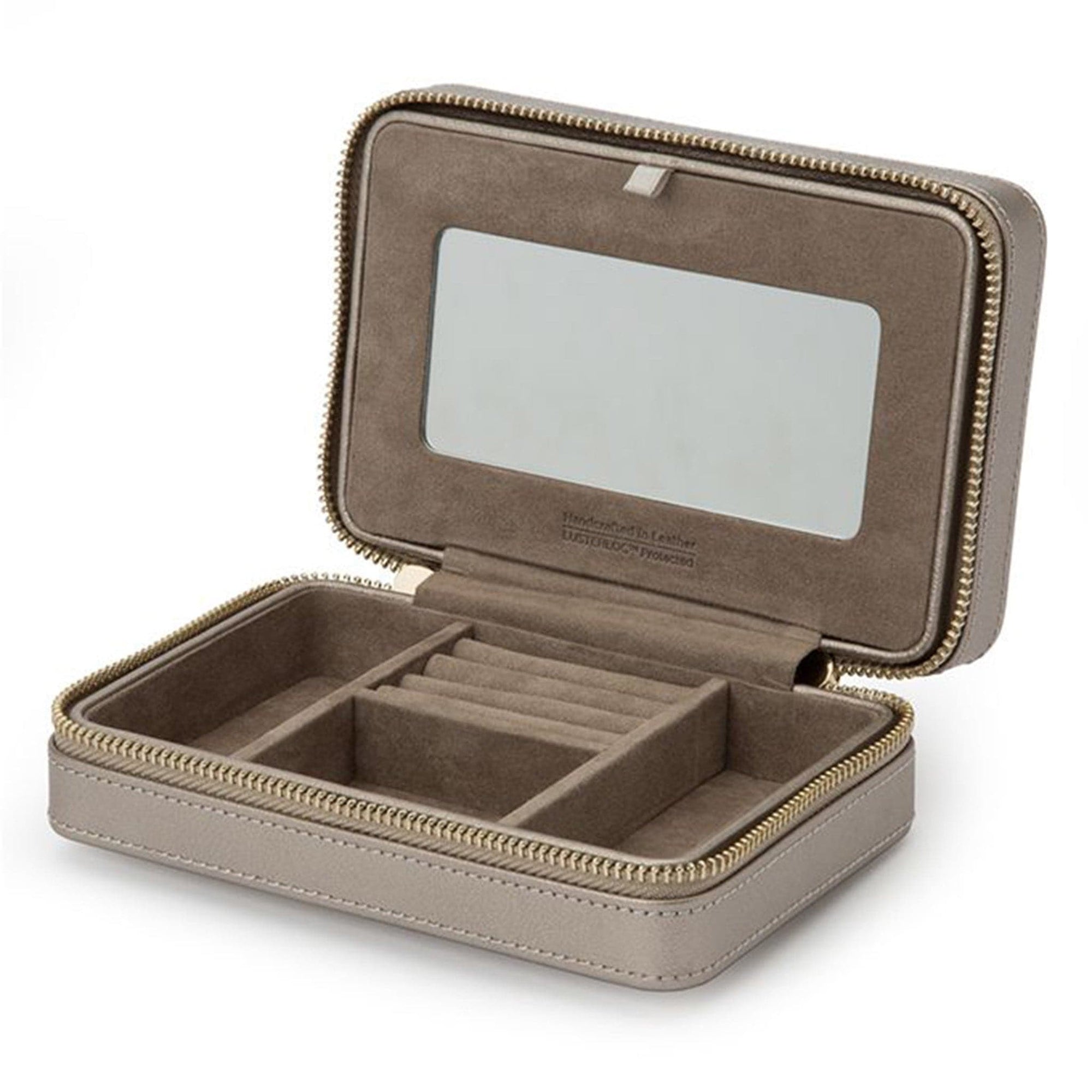 Jewelry Zip Travel Case by Wolf Palermo Pewter